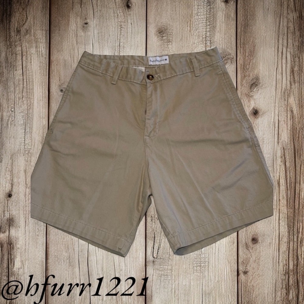 MEN'S SADDLEBRED KHAKI SHORTS SIZE 30W
